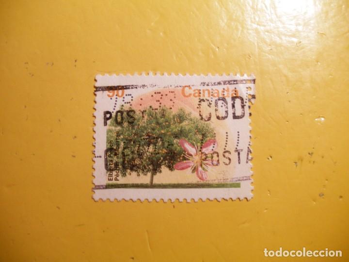 Sellos: CANADA - FRUTAS - EL MELOCOT&Oacute;N - elberta peach - Foto 1