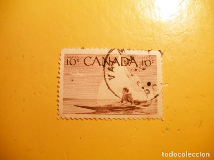 Sellos: CANADA - KAYAK ENTRE GLACIARES. - Foto 1