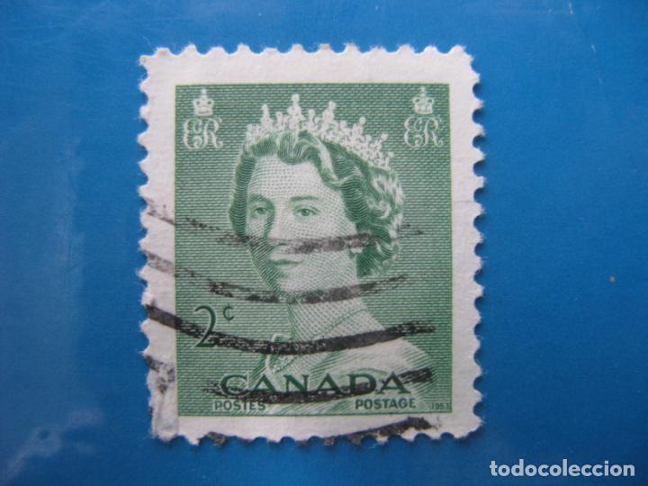 Sellos: -canada 1953, isabel II, Yvert 261 - Foto 1