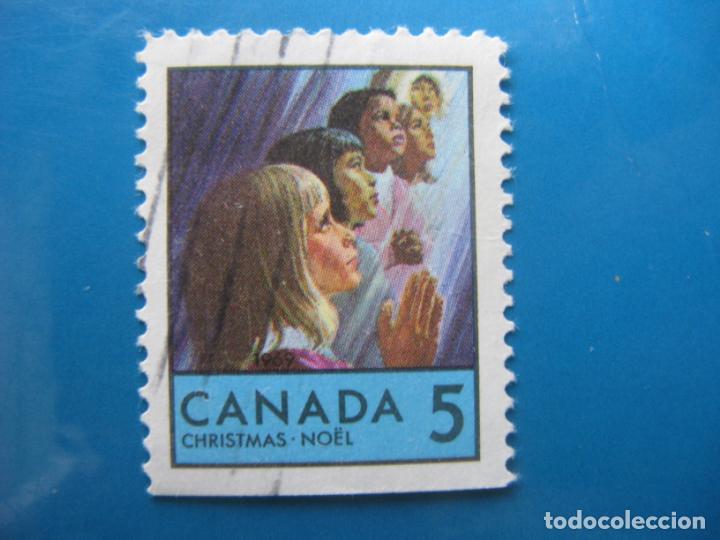 Sellos: -canada 1969, navidad, Yvert 417B - Foto 1