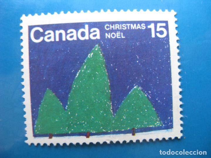 Sellos: -canada 1975, navidad, Yvert 589 - Foto 1