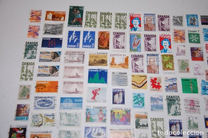 Sellos: LOTE DE 105 SELLOS CANADA - Foto 2