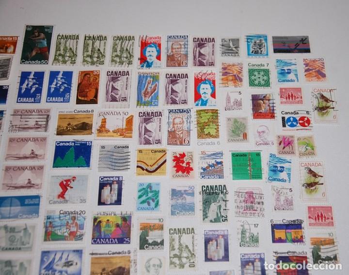 Sellos: LOTE DE 105 SELLOS CANADA - Foto 3
