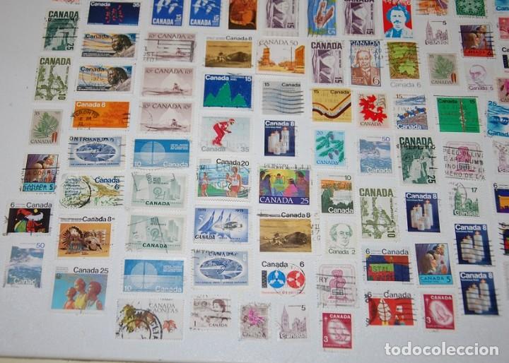 Sellos: LOTE DE 105 SELLOS CANADA - Foto 4