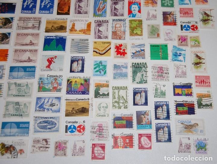 Sellos: LOTE DE 105 SELLOS CANADA - Foto 5