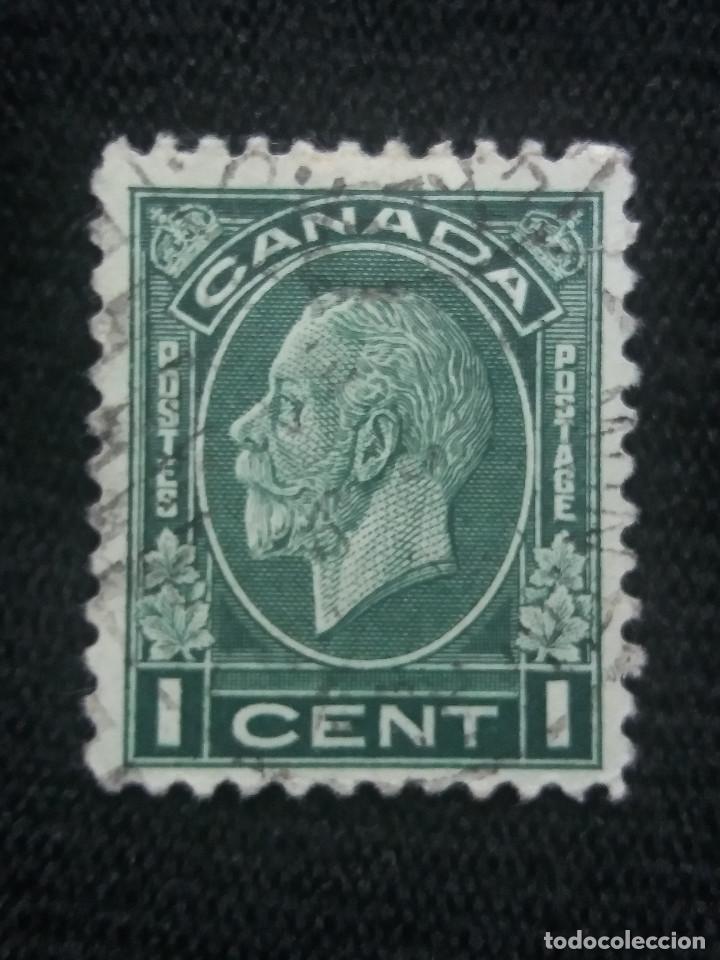 Sellos: CANADA, 1C, REY GEORGE V, A&Ntilde;O 1918, - Foto 1