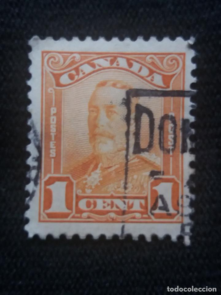 Sellos: CANADA, 1C, REY GEORGE V, A&Ntilde;O 1928, - Foto 1