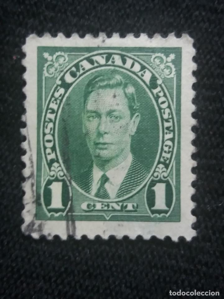 Sellos: CANADA, 1C, REY GEORGE VI, A&Ntilde;O 1937, - Foto 1