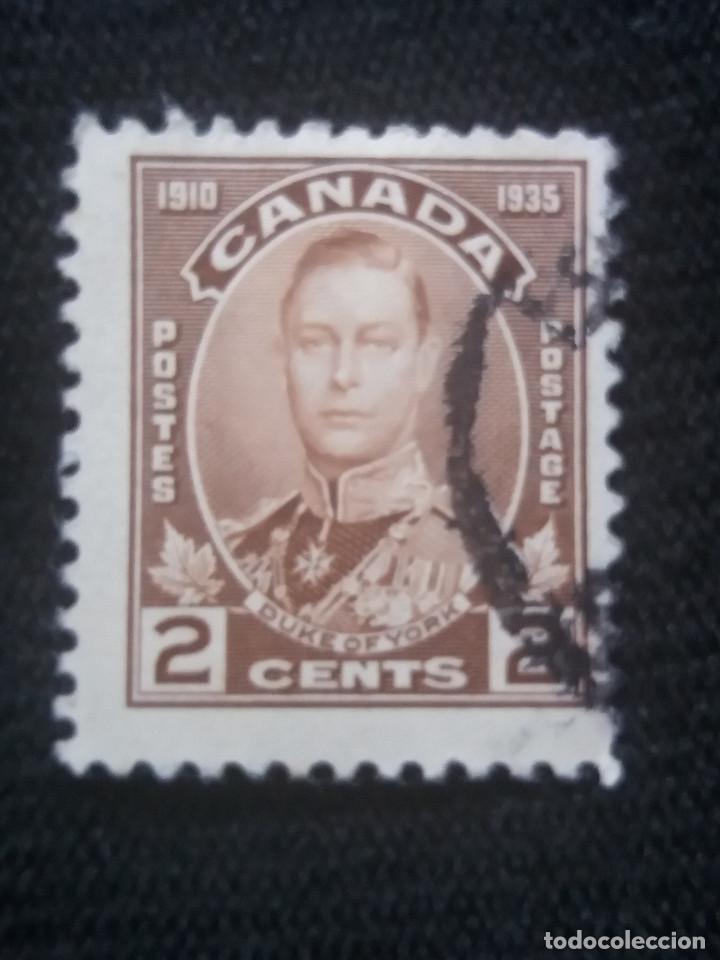 Sellos: CANADA, 2C, REY GEORGE VI, A&Ntilde;O 1935, - Foto 1