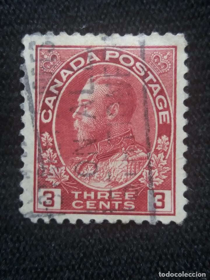 Sellos: CANADA, 3C, REY GEORGE V, A&Ntilde;O 1912, - Foto 1