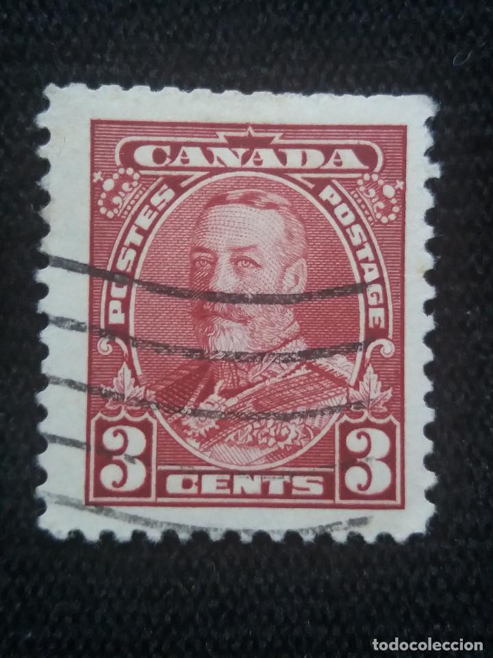 Sellos: CANADA, 3C, REY GEORGE V, A&Ntilde;O 1929, - Foto 1
