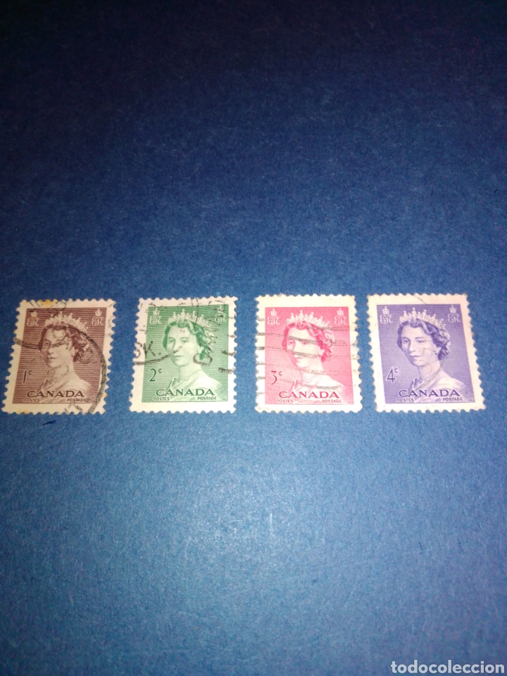 Sellos: Canada Coronacion Isabel II - Foto 1