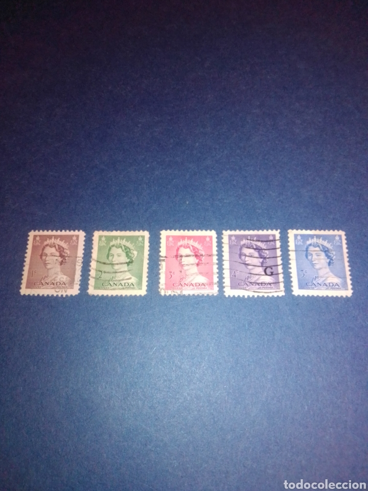 Sellos: Canada Coronaci&oacute;n Isabel II - Foto 1