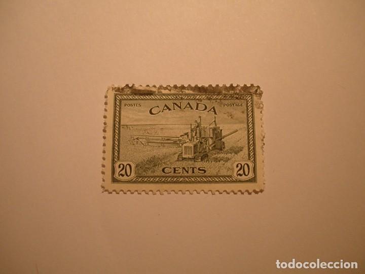 Sellos: CANADA - TRIGO - LA SIEGA DEL TRIGO. - Foto 1
