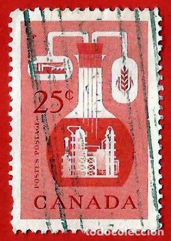 Sellos: CANADA. 1956. INDUSTRIA QUIMICA - Foto 1