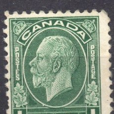 Sellos: CANADA/1932/MNH/SC#195/ REY JORGE V / KGV/ REALEZA / 1C VERDE. Lote 251493335