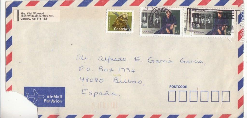 Sellos: CORREO AEREO: CANADA 1994 - Foto 1