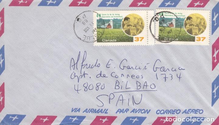 Sellos: CORREO AEREO: CANADA 1988 - Foto 1
