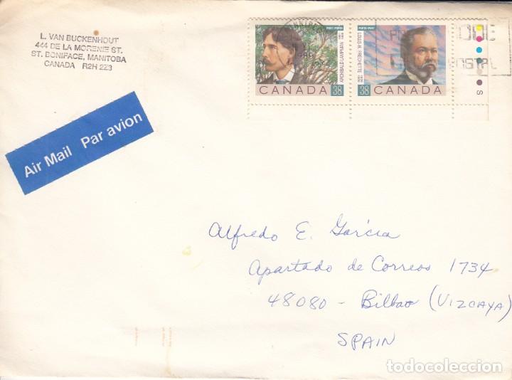 Sellos: CORREO AEREO: CANADA 1989 - Foto 1