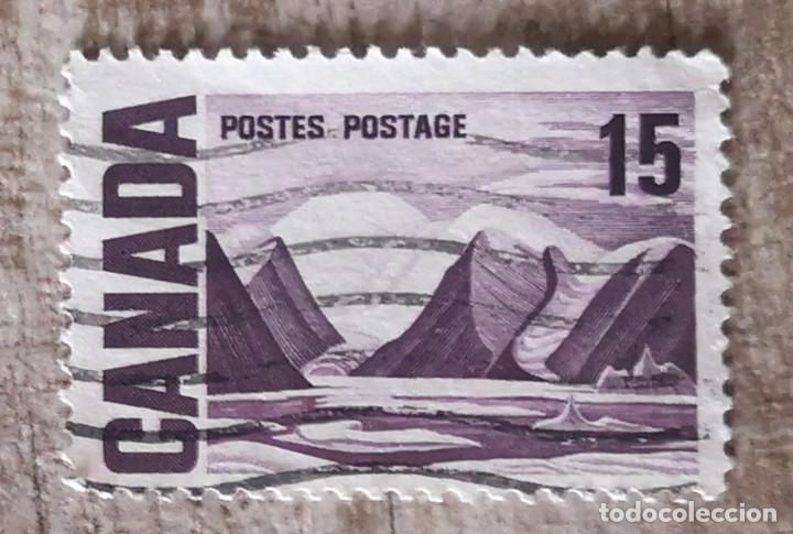 Sellos: Sello usado Canada. Paisaje - Foto 1