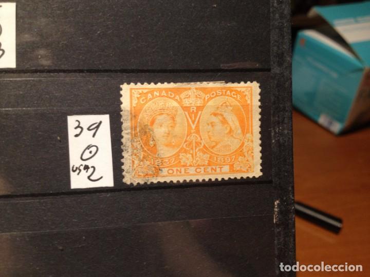 Sellos: SELLOS DE CANADA. USADOS. YVERT N&ordm; 39 - Foto 1