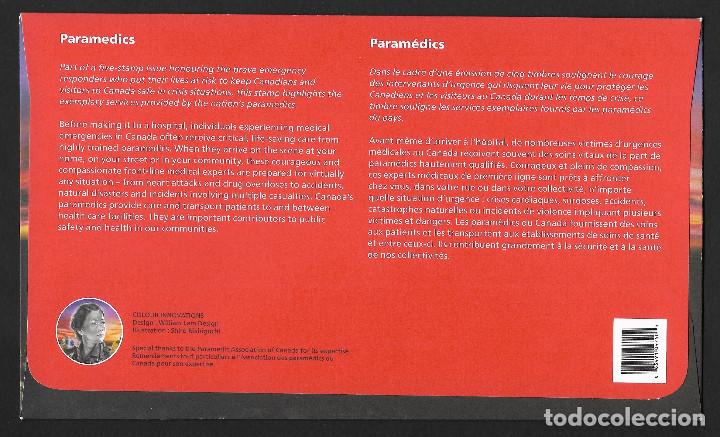Sellos: Canada SPD Paramedicos , Helicoptero - Foto 2