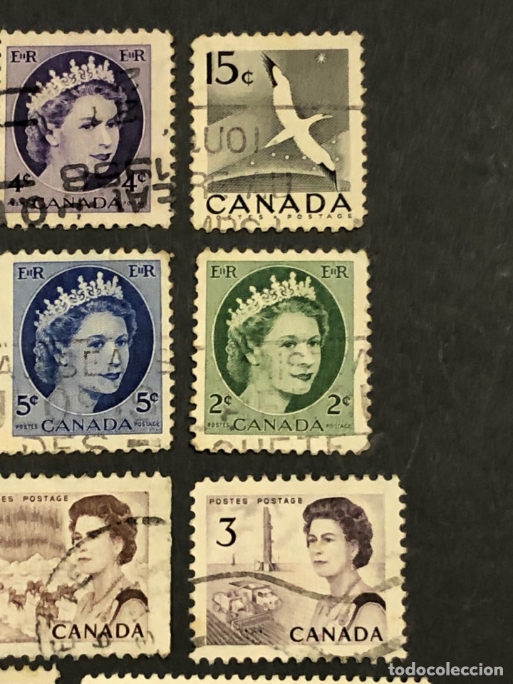 Sellos: Lote 33 sellos Canad&aacute; - Foto 4
