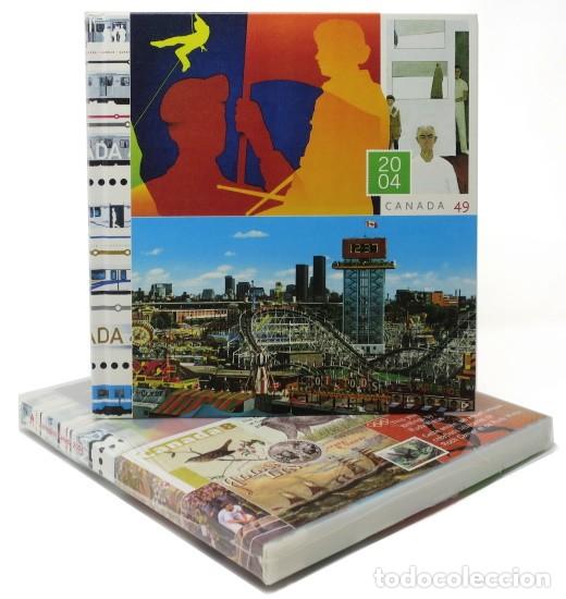 Sellos: [L0026] Canad&aacute; 2004. A&ntilde;o Completo. Libro Anual - Foto 1