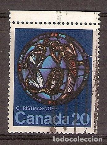 Sellos: CANAD&Aacute; 1976 - NAVIDAD - YVERT 617 USADO - Foto 1