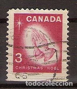Sellos: CANAD&Aacute; 1966 - NAVIDAD - YVERT 375 USADO - Foto 1