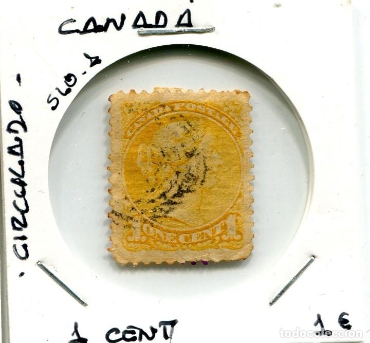 Sellos: UN CENTIMO CANADA ( USADO ) ( SLO1 ) - Foto 1