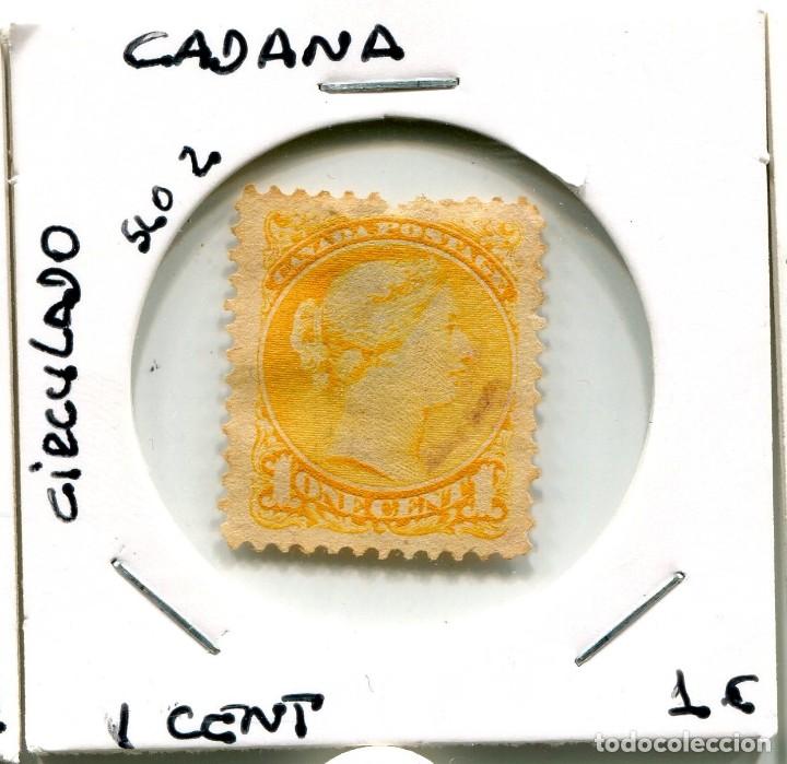Sellos: UN CENTIMO CANADA ( USADO ) ( SLO2 ) - Foto 1