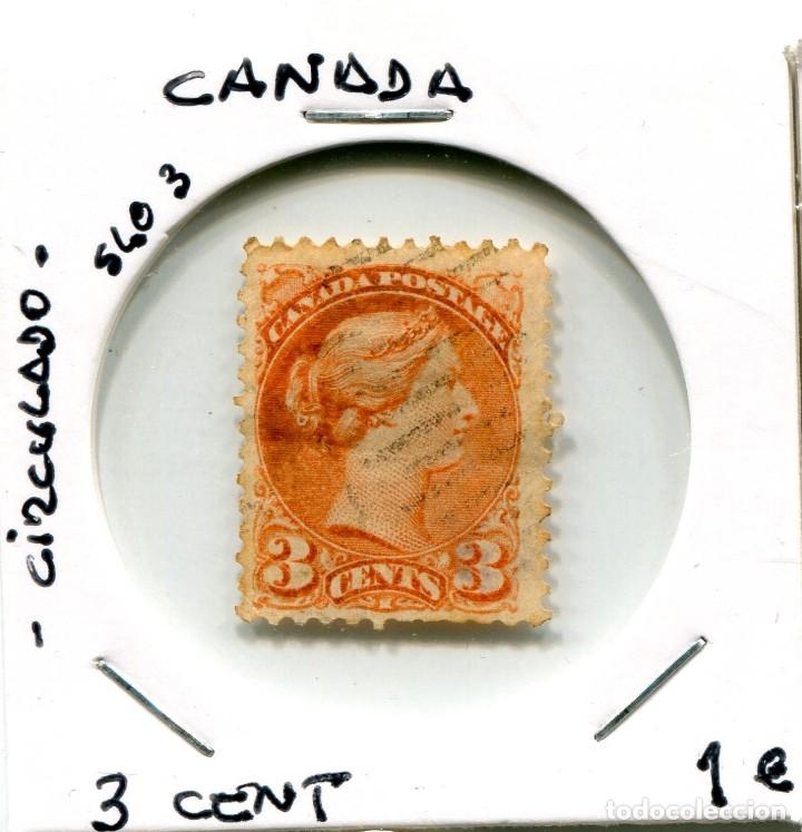 Sellos: 3 CENTIMOS CANADA ( USADO ) ( SLO3 ) - Foto 1