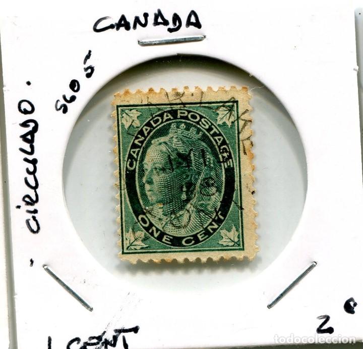 Sellos: UN CENTIMO CANADA ( USADO ) ( SLO5 ) - Foto 1