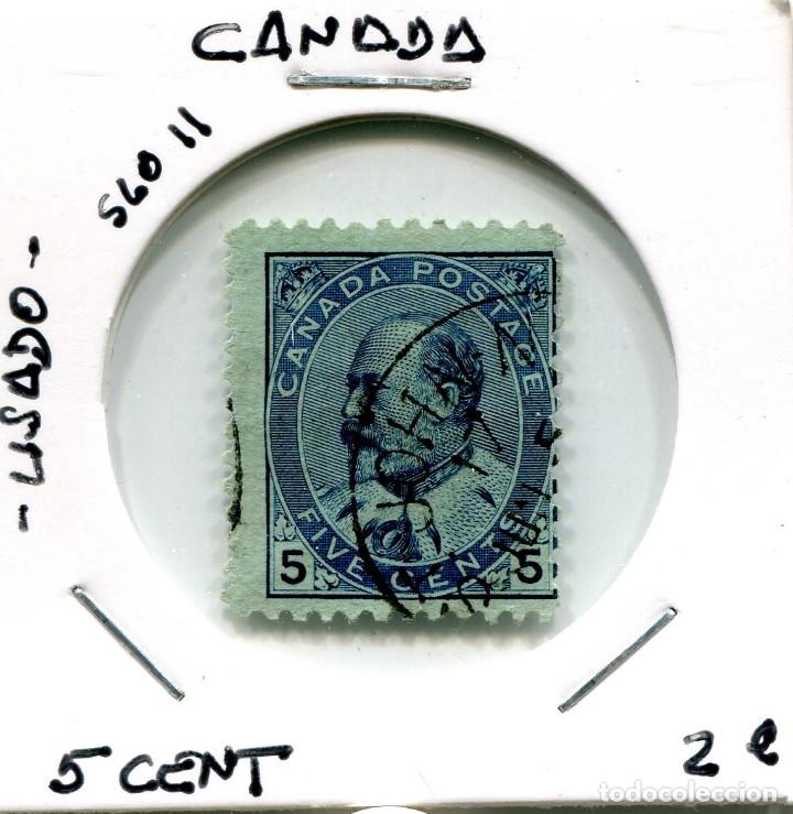 Sellos: 5 CENTIMOS CANADA ( USADO ) ( SLO11 ) - Foto 1