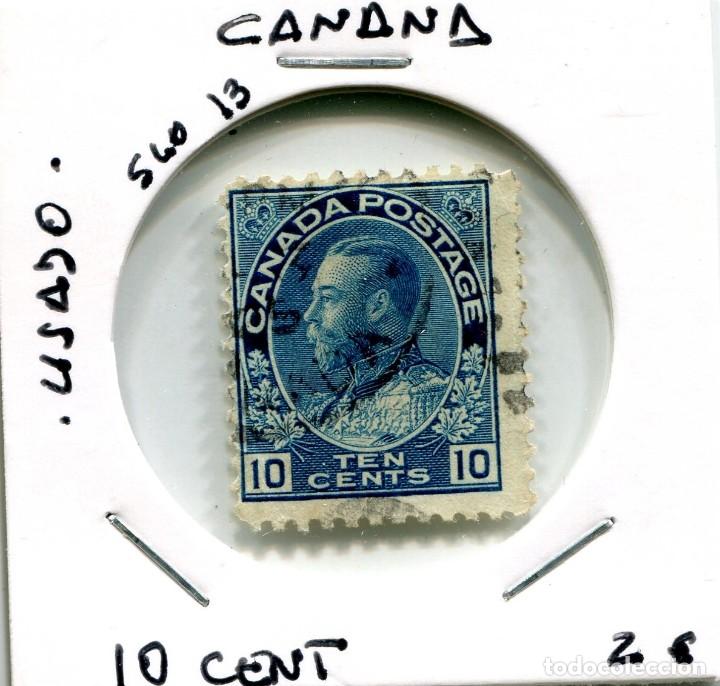 Sellos: 10 CENTIMOS CANADA ( USADO ) ( SLO13 ) - Foto 1