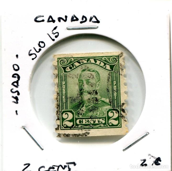 Sellos: 2 CENTIMOS CANADA ( USADO ) ( SLO15 ) - Foto 1