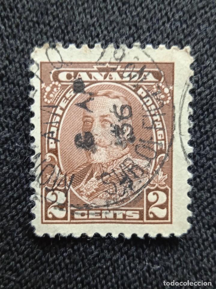 Sellos: CANADA 2 CENTS REY GEORGE V.. A&Ntilde;O 1935.. - Foto 1
