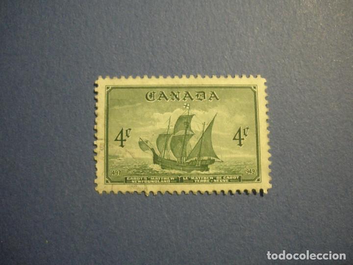 Sellos: CANADA - BARCOS - CARABELA MATTHEW - JUAN CABOT. - Foto 1