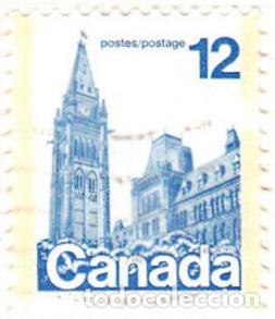 Sellos: 1977 - CANADA - PARLAMENTO - YVERT 631 - Foto 1
