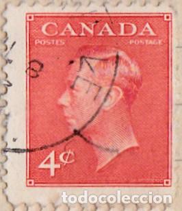 Sellos: 1949 - CANADA - REY JORGE VI - YVERT 239A - Foto 1