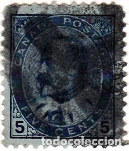 Sellos: 1903 - CANADA - REY EDUARDO VII - YVERT 80 - Foto 1
