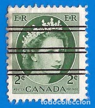 Sellos: CANADA. 1954. REINA ISABEL II - Foto 1