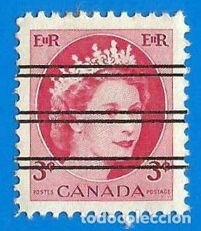 Sellos: CANADA. 1954. REINA ISABEL II - Foto 1