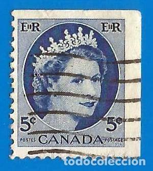 Sellos: CANADA. 1954. REINA ISABEL II - Foto 1