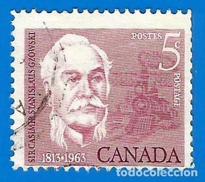Sellos: CANADA. 1963. CASIMIR STANISLAUS GZOWSKI - Foto 1