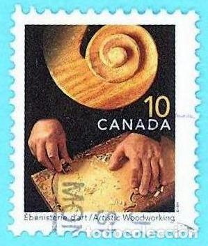 Sellos: CANADA. 1997. CARPINTER&Iacute;A ART&Iacute;STICA - Foto 1
