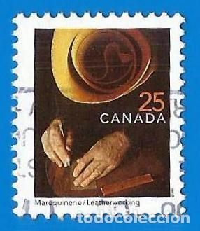 Sellos: CANADA. 1997. MARROQUINERIA - Foto 1