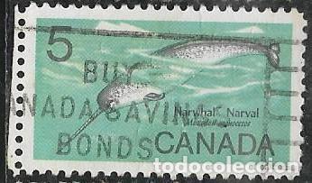 Sellos: CANAD&Aacute; YVERT 401, FAUNA - Foto 1