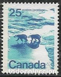 Sellos: CANAD&Aacute; YVERT 474, FAUNA - Foto 1